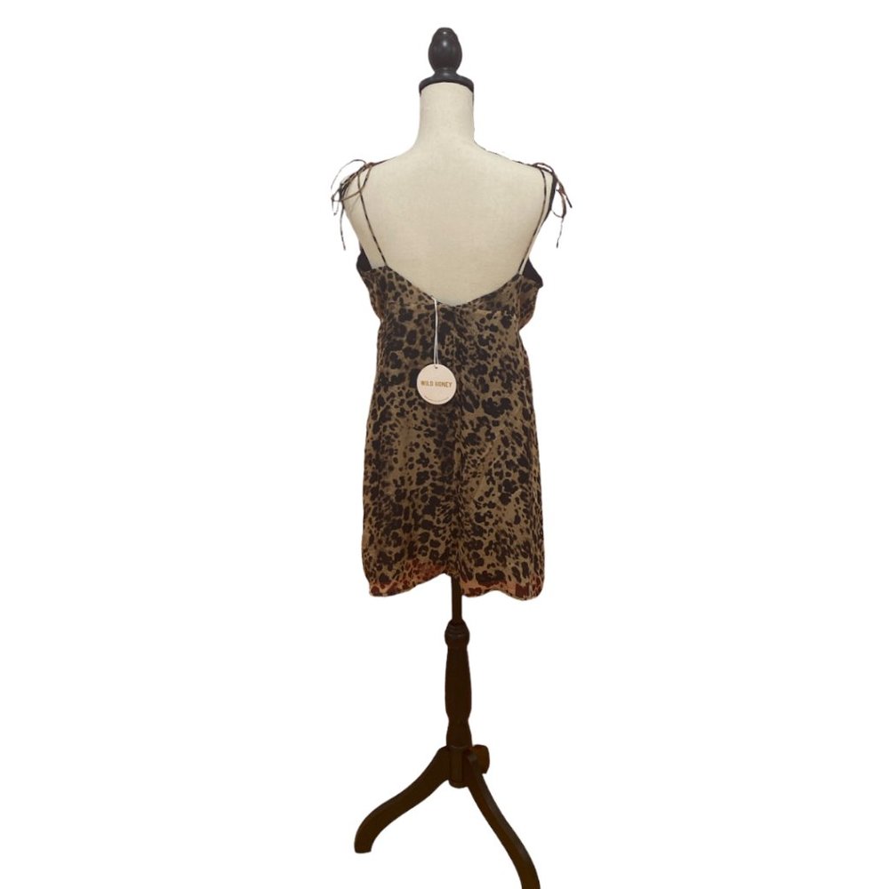 Leopard Print Mini Dress - Picture 2 of 2